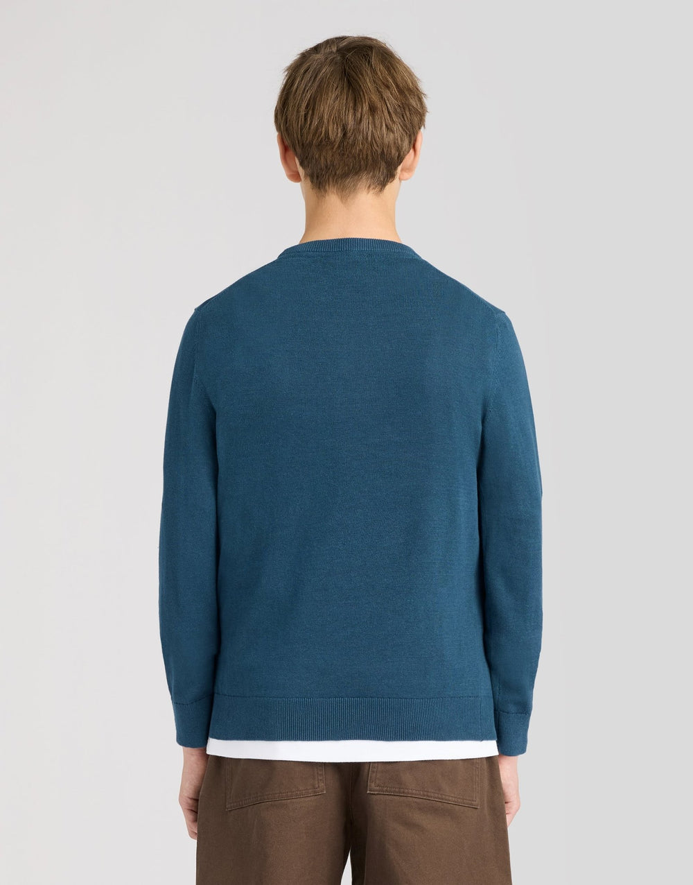 Lyle & Scott Big Kids' Cotton Crew Neck Jumper