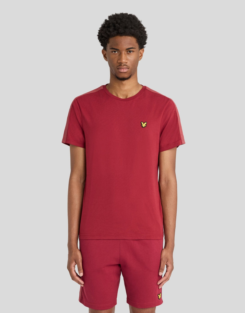 Lyle & Scott Sports Men's Jacquard Tape T-Shirt
