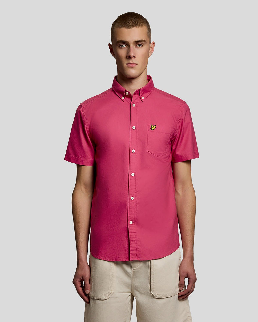 Lyle & Scott Men's Short Sleeve Oxford Shirt