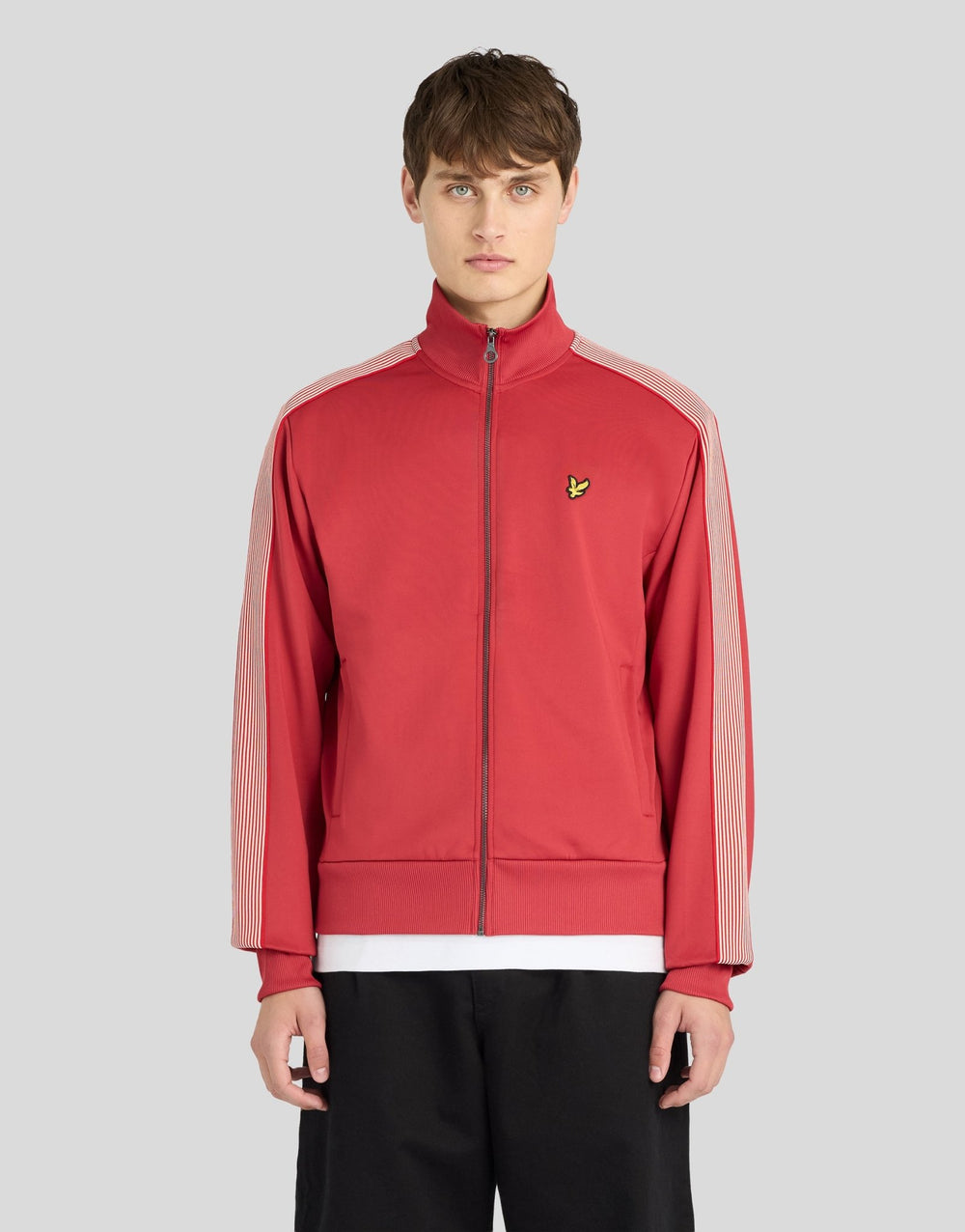 Lyle & Scott Sports Men's Striped Taped Track Jacket