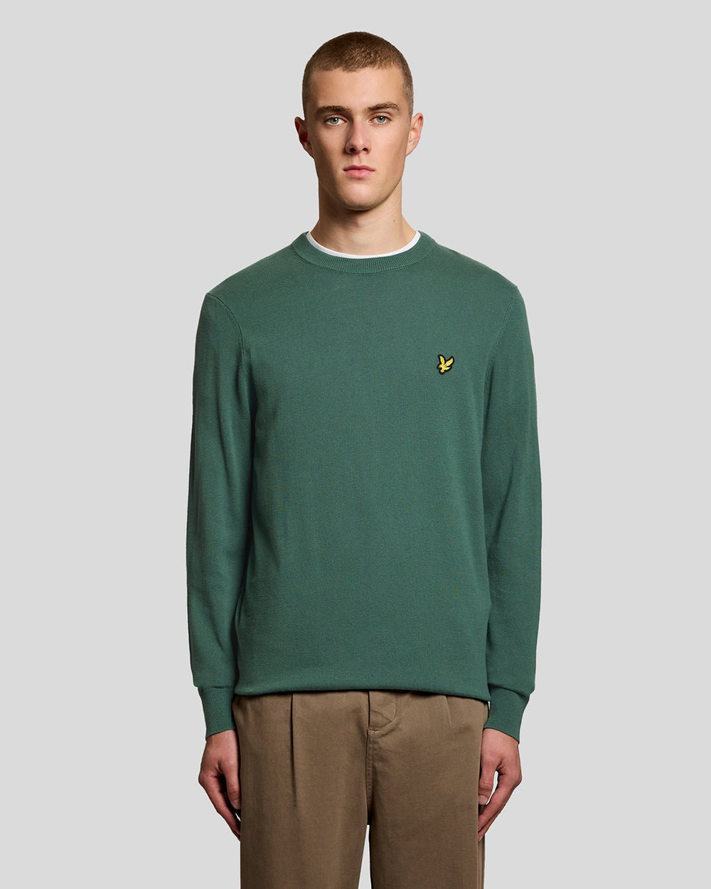 Lyle & Scott Men's Cotton Crew Neck Jumper