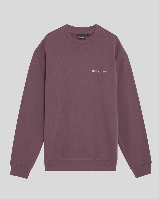 Lyle & Scott Men's Script Brushback Fleece Sweatshirt