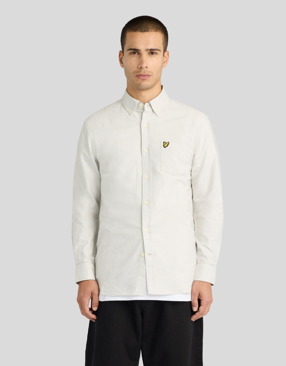 Lyle & Scott Men's Cotton Button Down Oxford Shirt