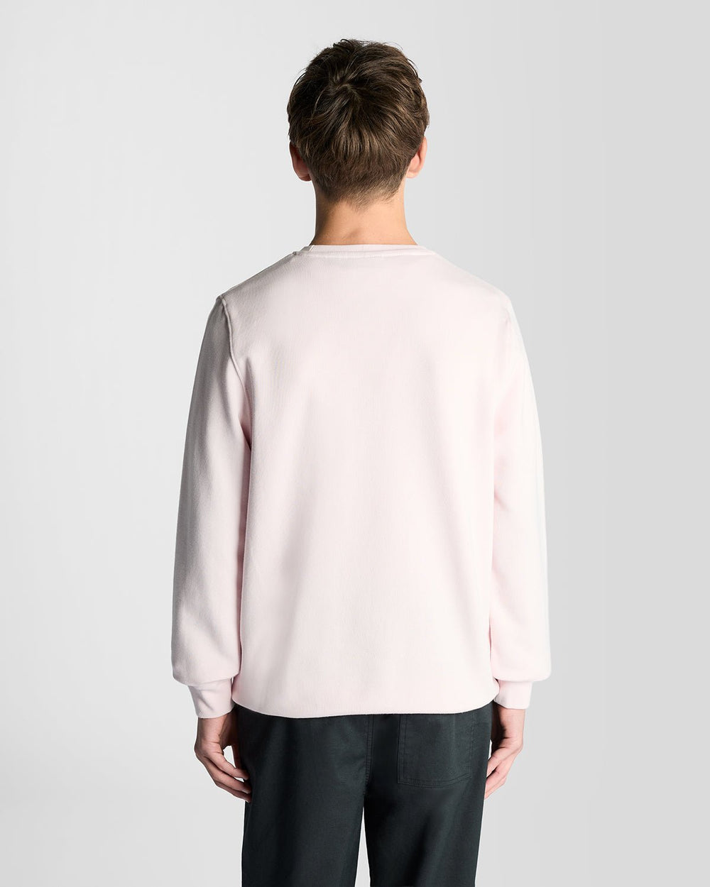 Lyle & Scott Big Kids' Cotton Crew Neck Sweatshirt