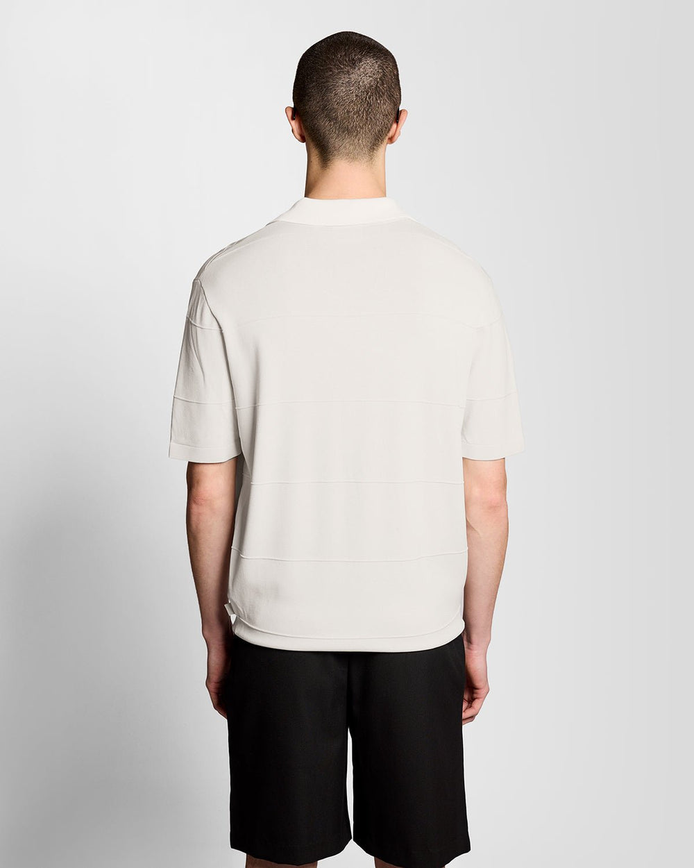 Lyle & Scott Men's Open Collar Knitted Polo Shirt