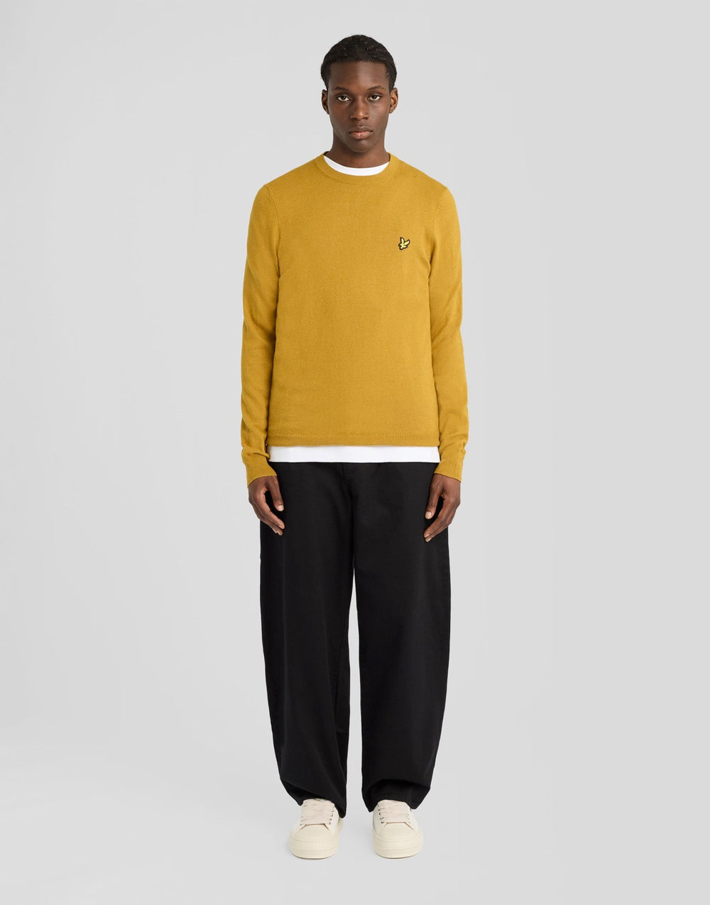 Lyle & Scott Men's Cotton Merino Crew Neck Jumper