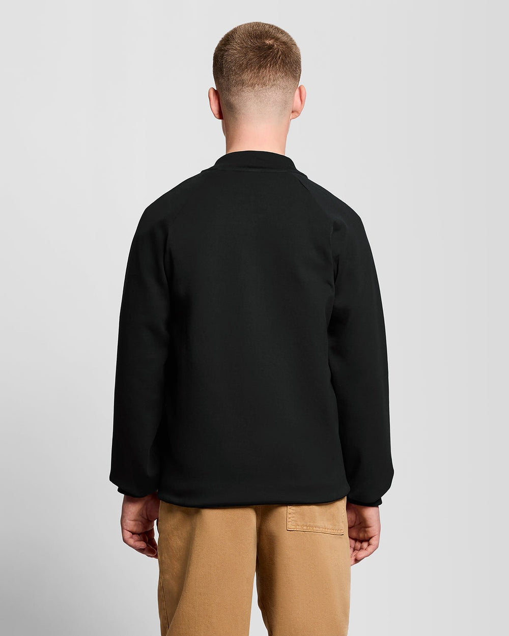 Lyle & Scott Big Kids' Cotton Blend Bomber Jacket