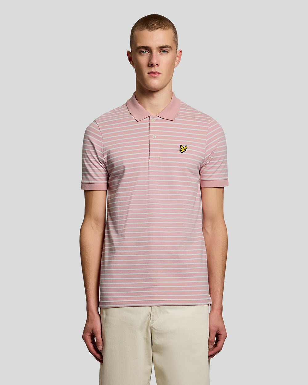 Lyle & Scott Men's Pique Breton Polo Shirt