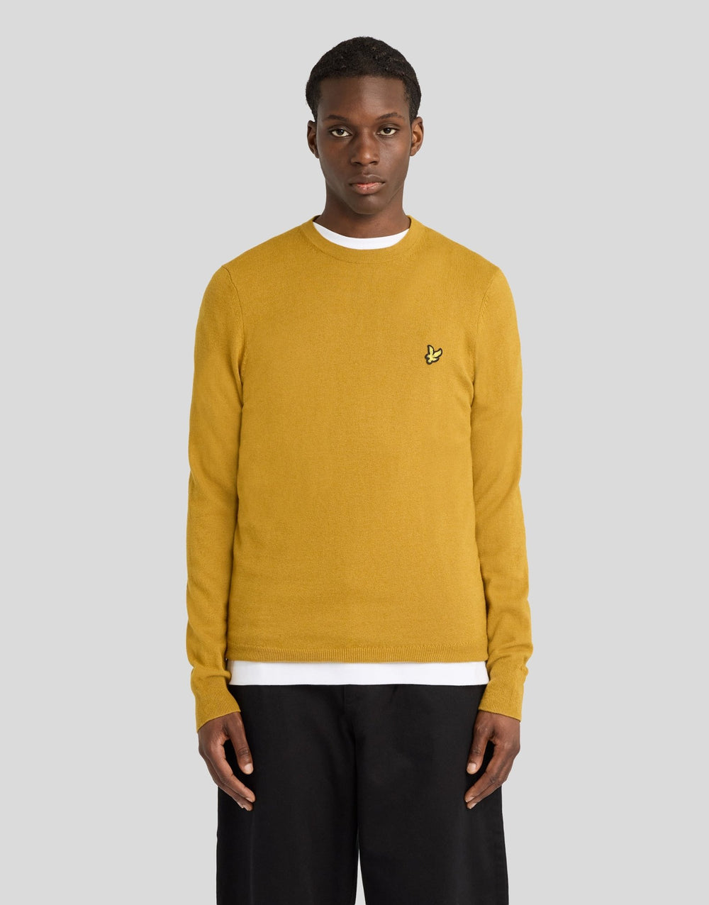 Lyle & Scott Men's Cotton Merino Crew Neck Jumper