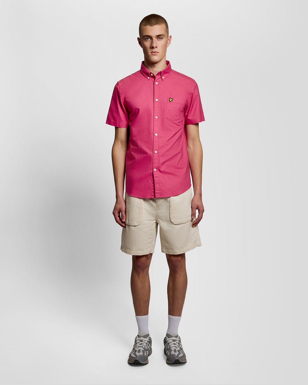 Lyle & Scott Men's Short Sleeve Oxford Shirt