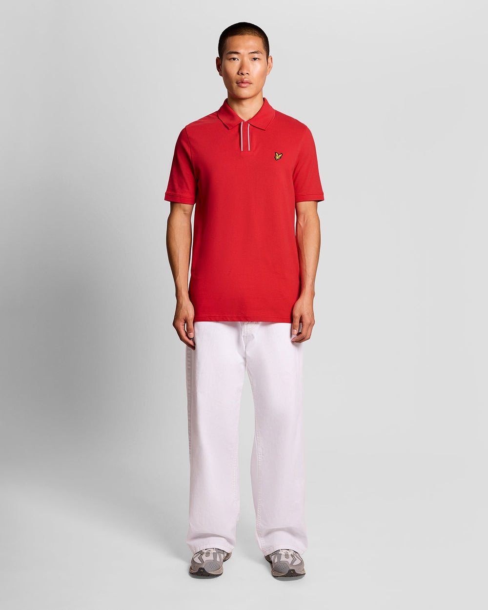 Lyle & Scott Men's Placket Tipped Polo Shirt