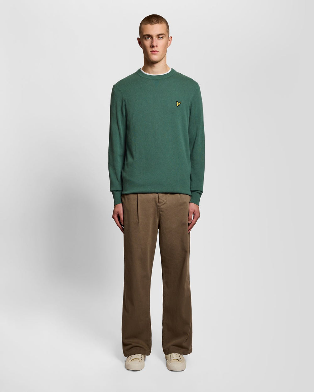 Lyle & Scott Men's Cotton Crew Neck Jumper