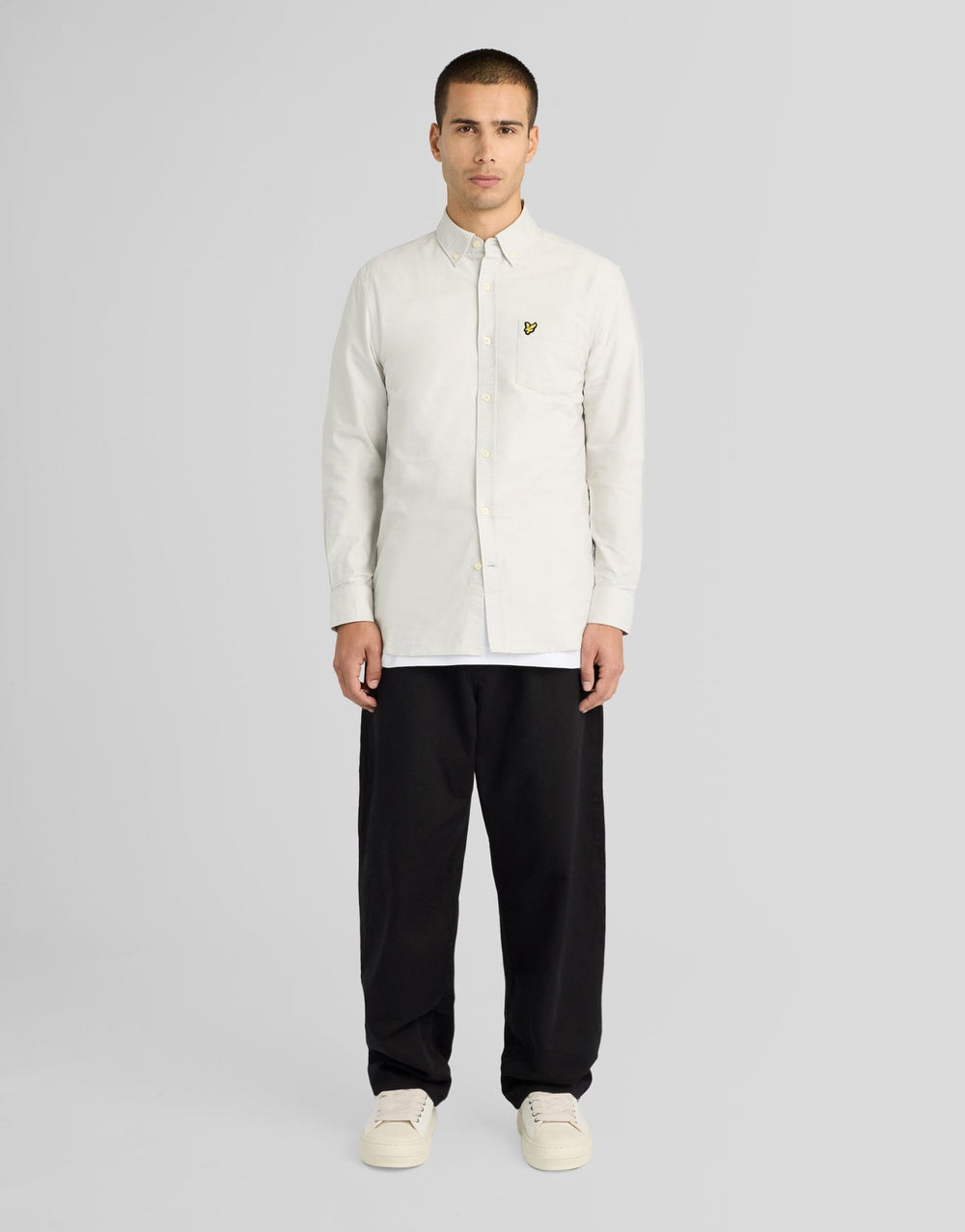 Lyle & Scott Men's Cotton Button Down Oxford Shirt