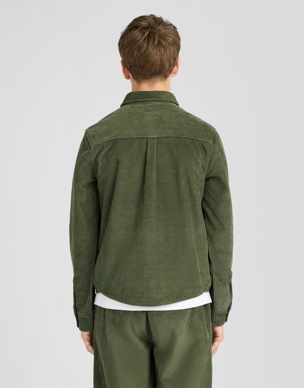 Lyle & Scott Big Kids' Long Sleeve Corduroy Shirt