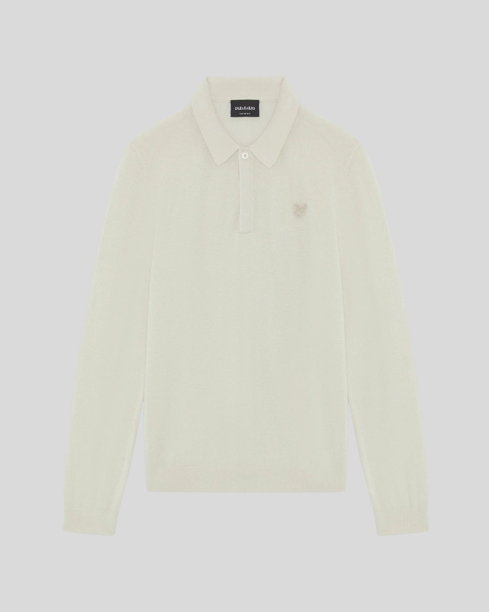 Lyle & Scott Big Kids' Long Sleeve Knitted Polo Shirt