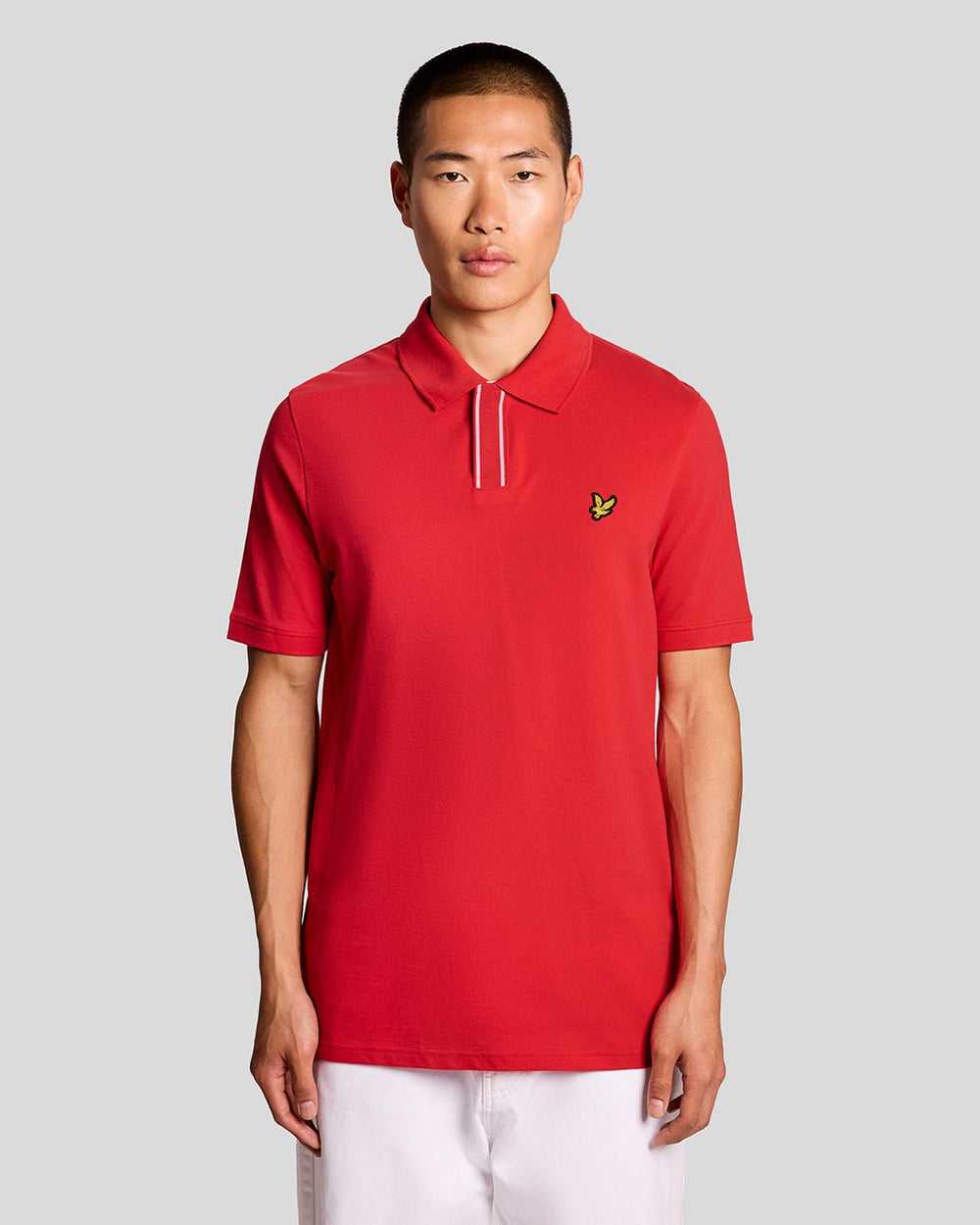 Lyle & Scott Men's Placket Tipped Polo Shirt