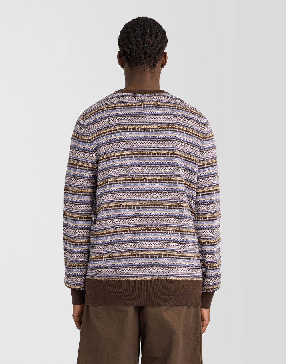 Lyle & Scott Men's Fair Isle Crew Neck Jumper