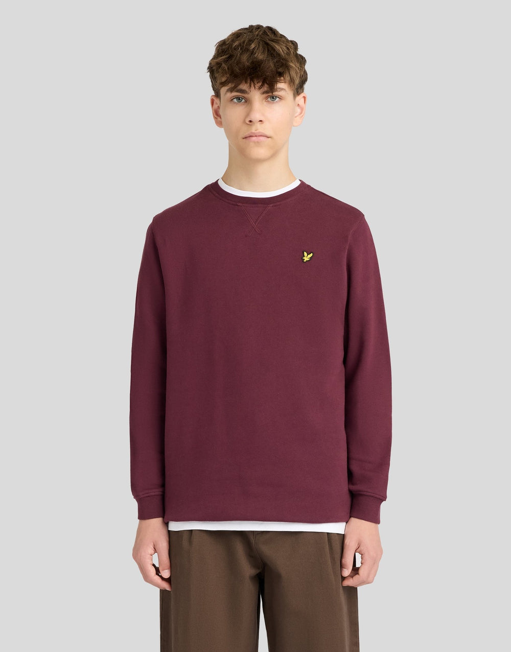 Lyle & Scott Big Kids' Classic Crew Neck Sweatshirt