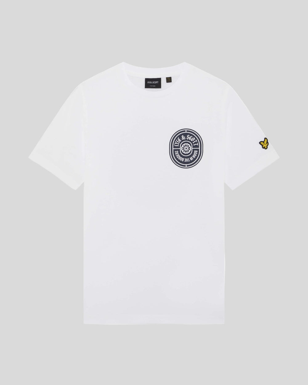 Lyle & Scott Big Kids' Graphic Badge T-Shirt