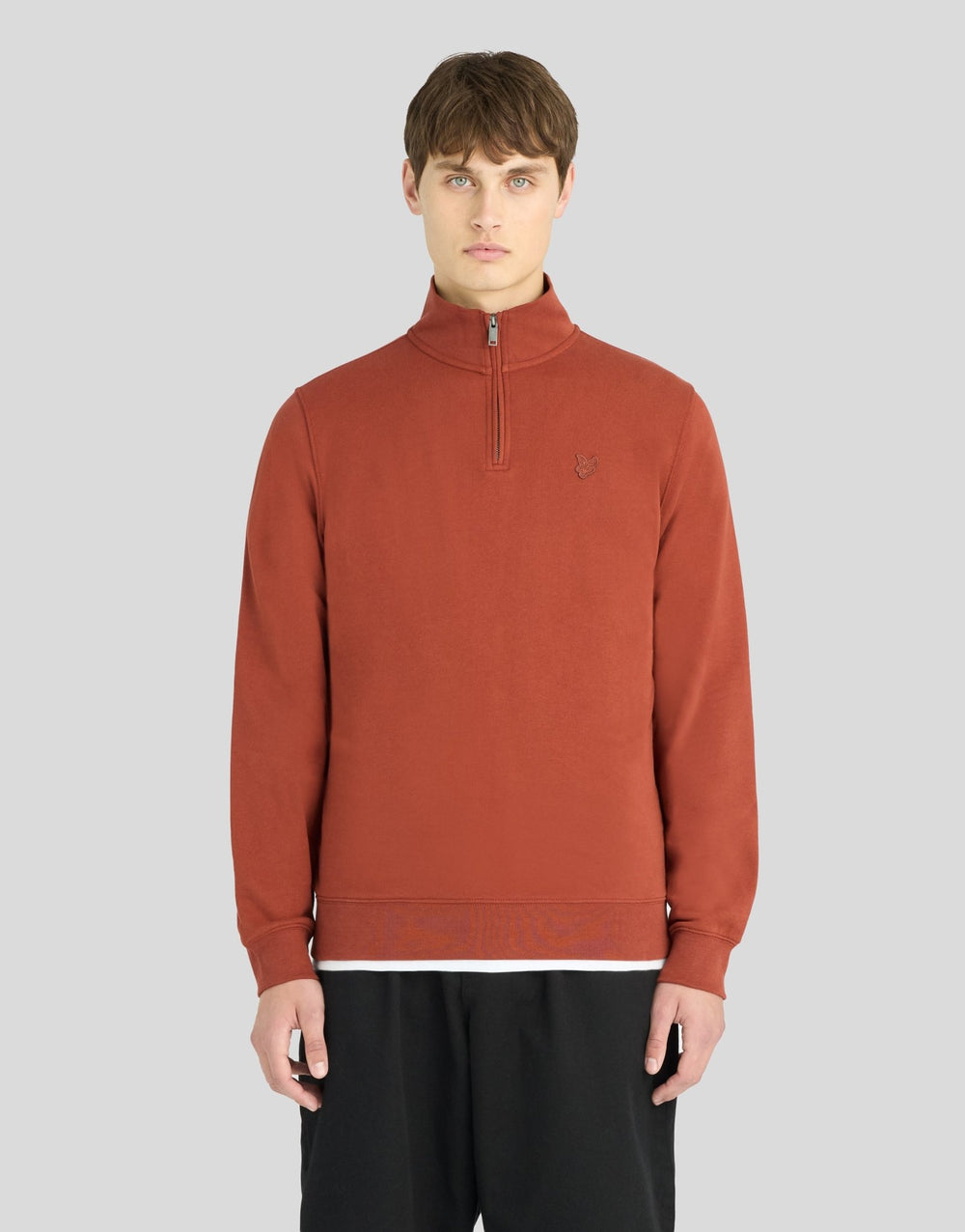 Lyle & Scott Men's Superfine Cotton 1/4 Zip Sweatshirt