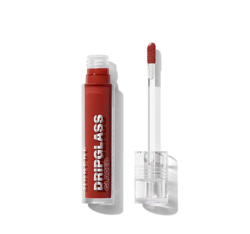 Morphe Dripglass Glazed High Shine Lip Gloss, Shade Unbreakable Brick