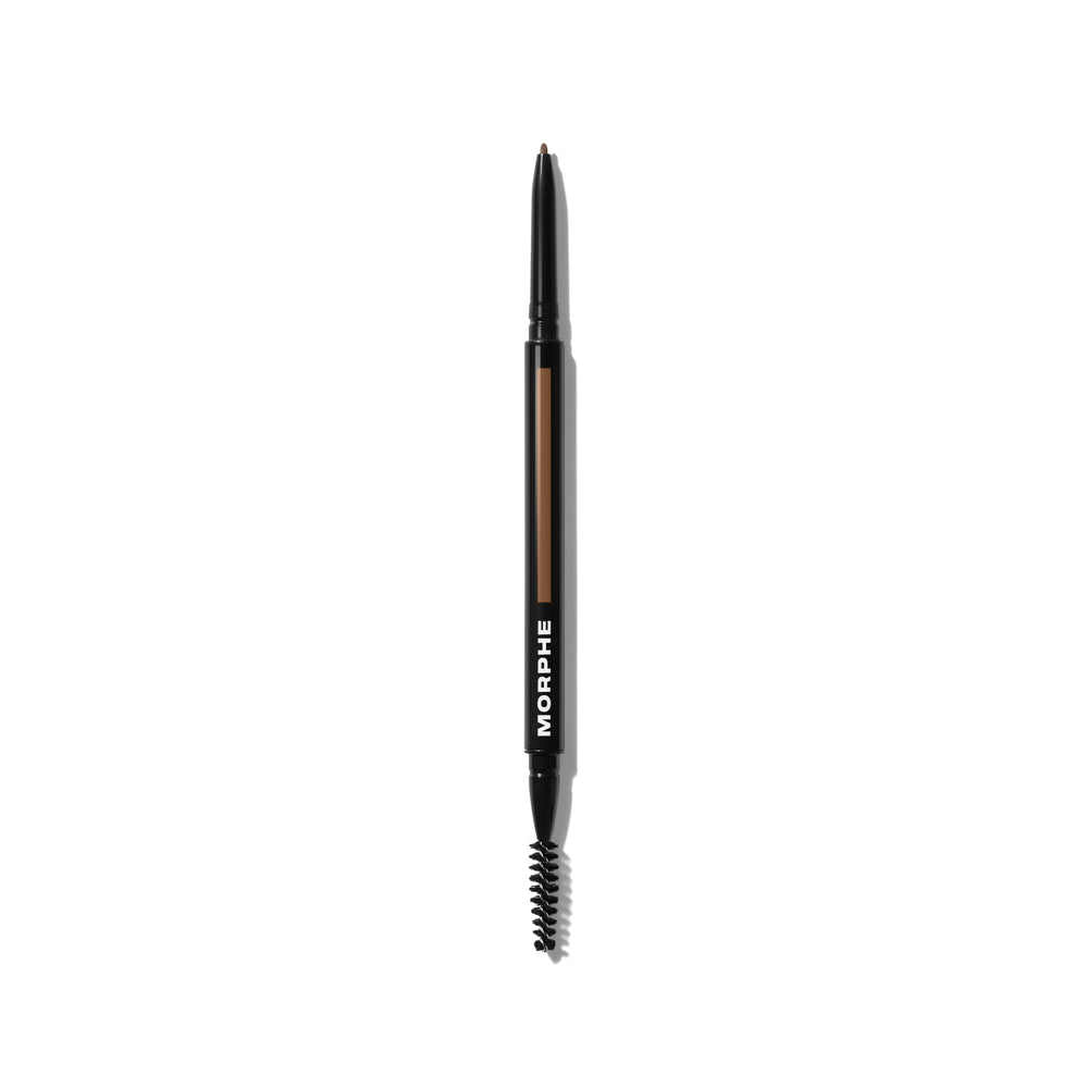 Morphe Micro Brow Dual-Ended Pencil & Spoolie, Shade Latte