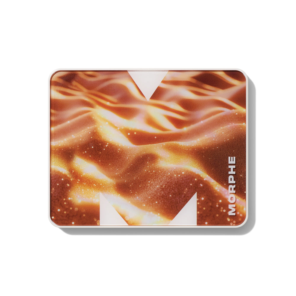 Morphe ChromaPlus 12-Pan Eyeshadow Palette, Shade Flickering Sands