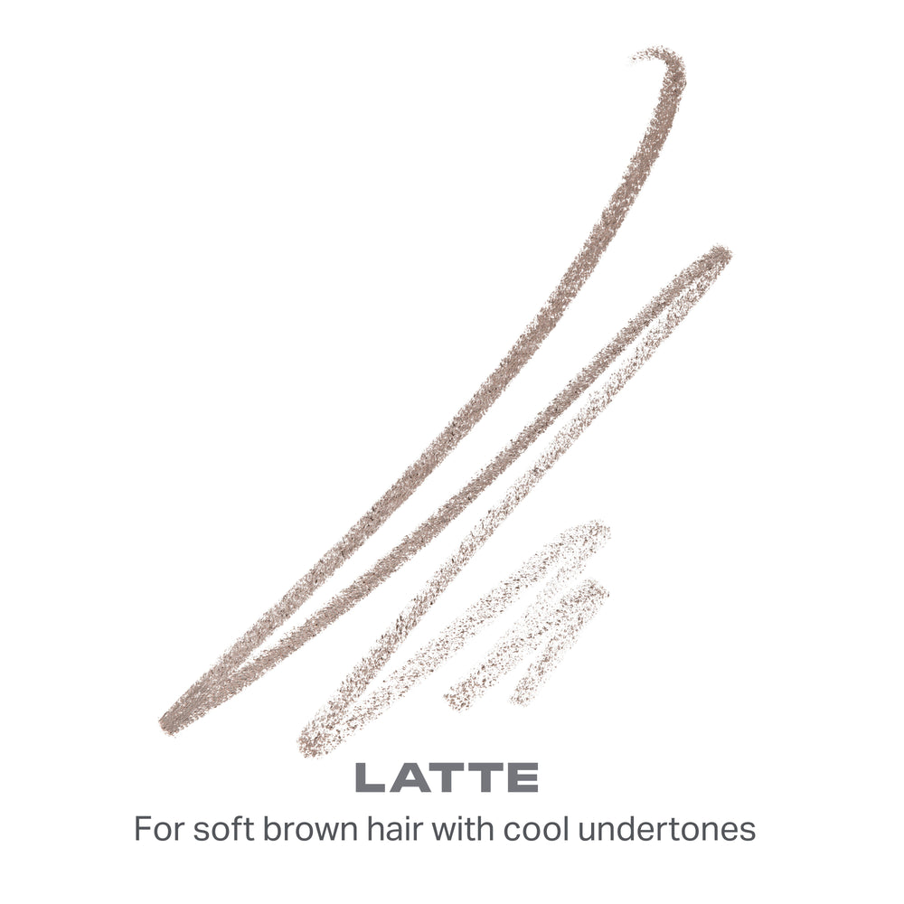 Morphe Micro Brow Dual-Ended Pencil & Spoolie, Shade Latte