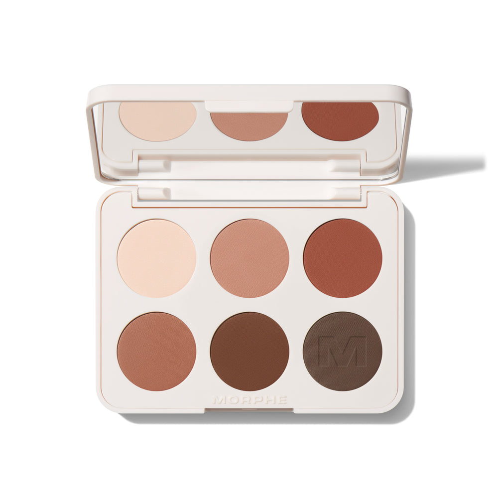 Morphe ChromaPlus 6-Pan Eyeshadow Palette, Shade Tailored Nudes