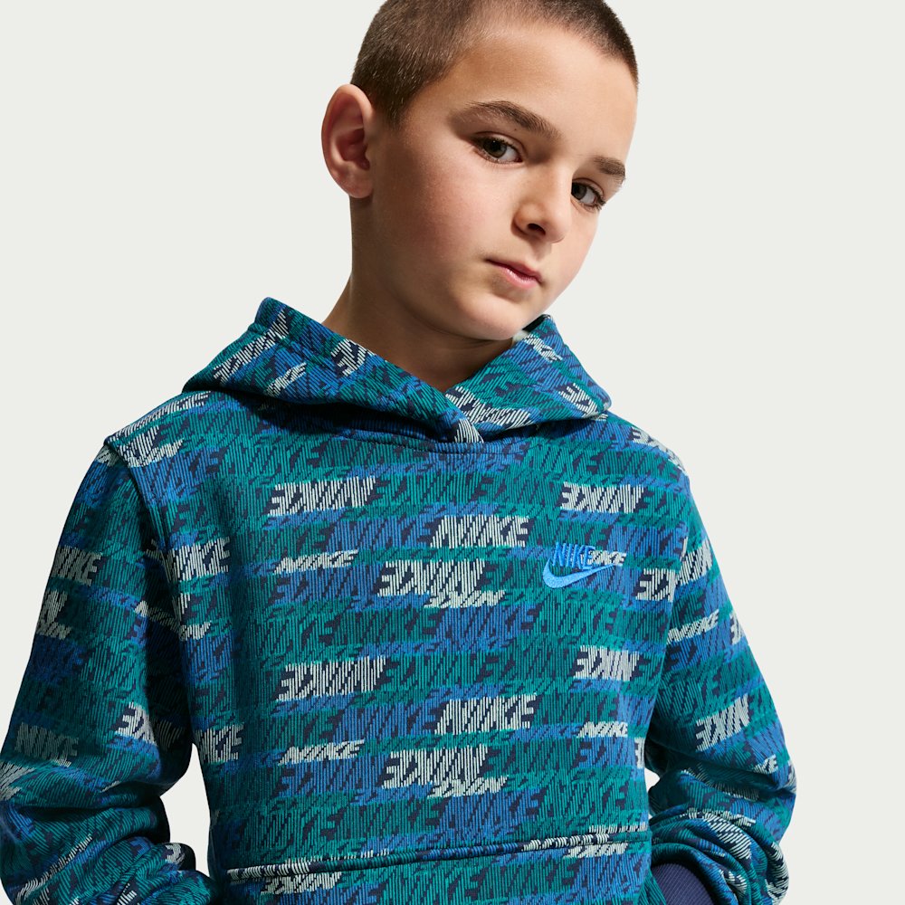 Nike Sportswear Club Fleece Big Kids' Pullover Hoodie