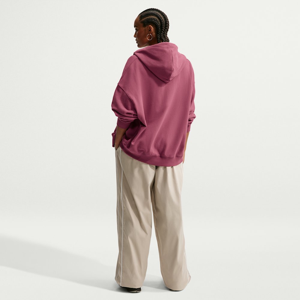 Nike Studio Fleece Lightweight "French Terry" Women's Oversized Full-Zip Hoodie