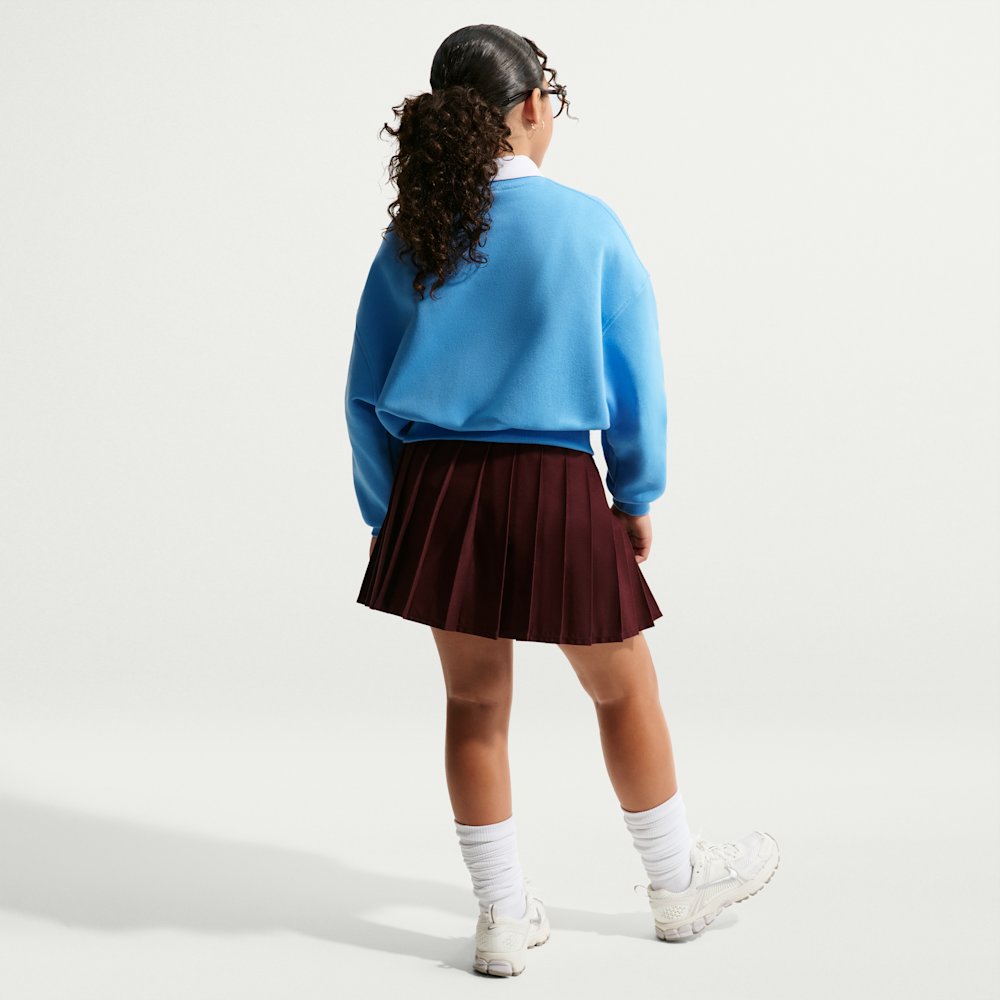 Nike Sportswear Club Fleece Girls' Boxy Crew-Neck Sweatshirt
