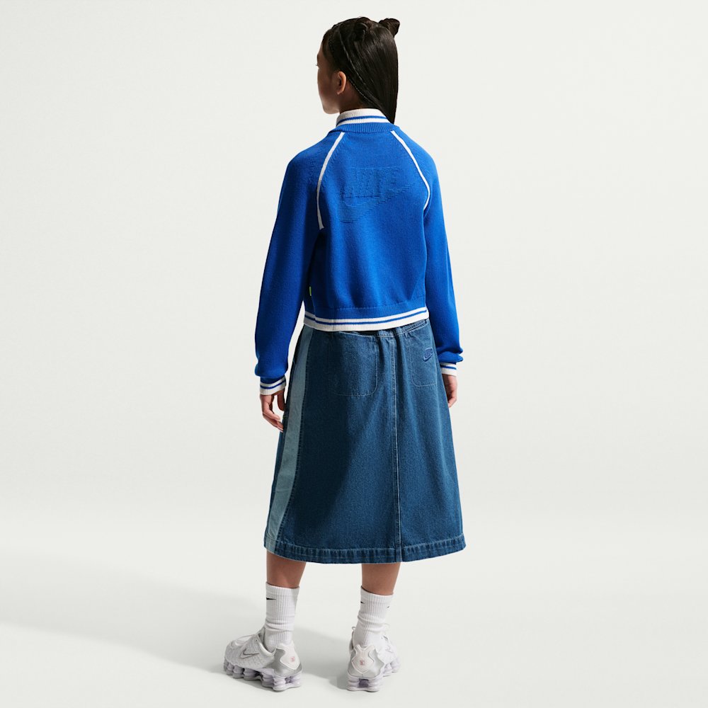Nike Sportswear Collection Big Kids' (Girls') Sweater Track Jacket