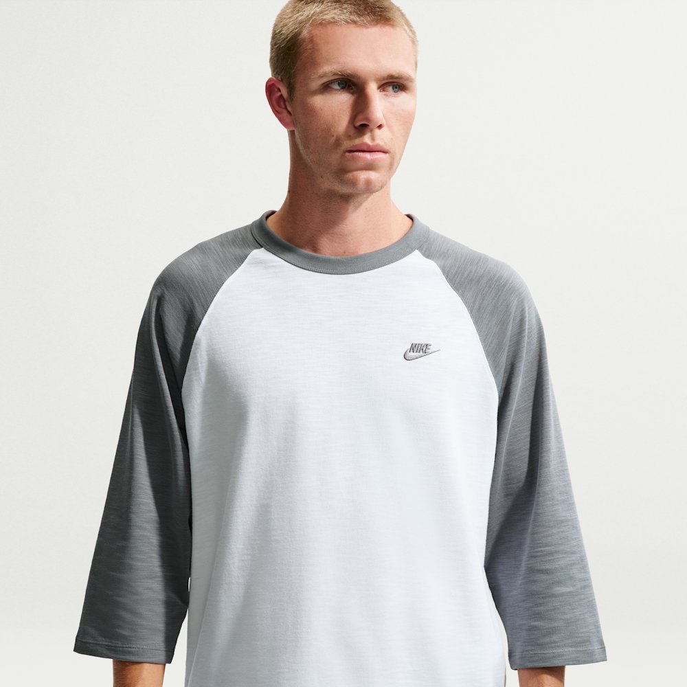 Nike Sportswear Club Men's 3/4-Sleeve Raglan Top