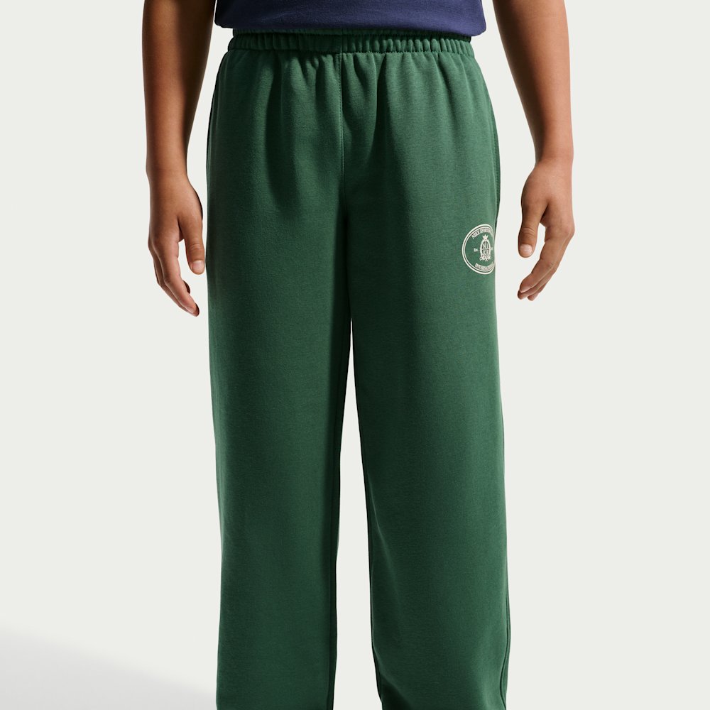 Nike Sportswear Club Big Kids' French Terry Open-Hem Pants