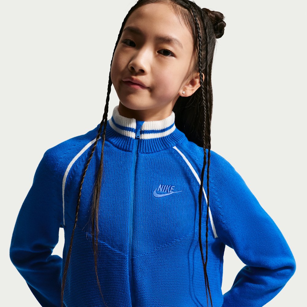 Nike Sportswear Collection Big Kids' (Girls') Sweater Track Jacket