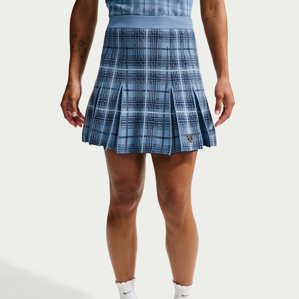 Nike Fairway Fresh Women's Plaid Golf Sweater Skirt
