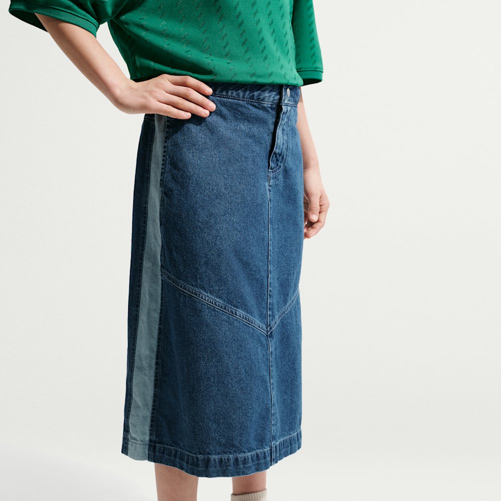 Nike Sportswear Big Kids' Denim Midi Skirt