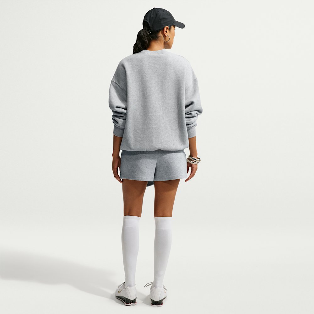Nike Studio Fleece Medium Weight "Graphic Pack" Women's Oversized Embossed Crew