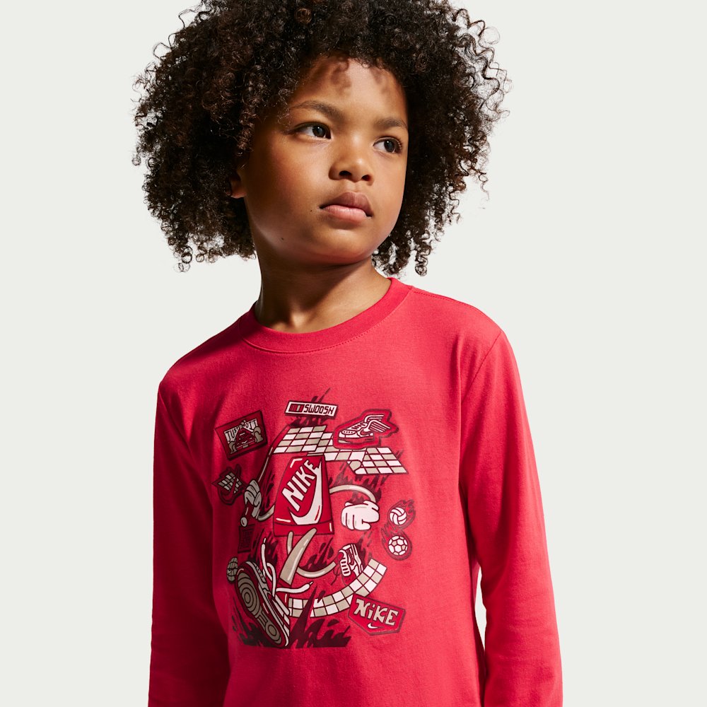 Nike Little Kids' Boxy Long-Sleeve T-Shirt