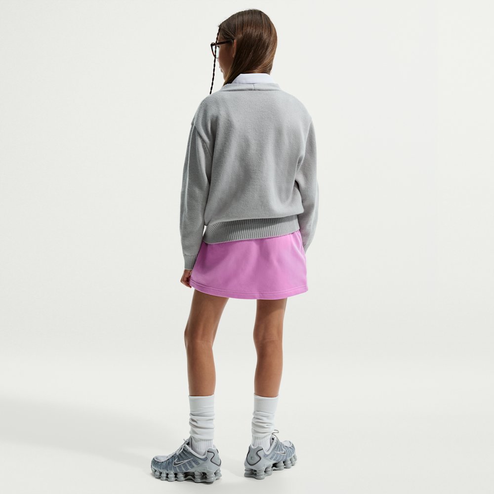Nike Sportswear Club Big Kids' (Girls') French Terry Skirt