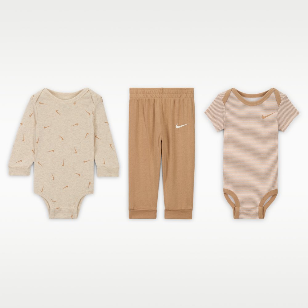 Nike Baby (0-9M) 3-Piece Bodysuits and Pants Set