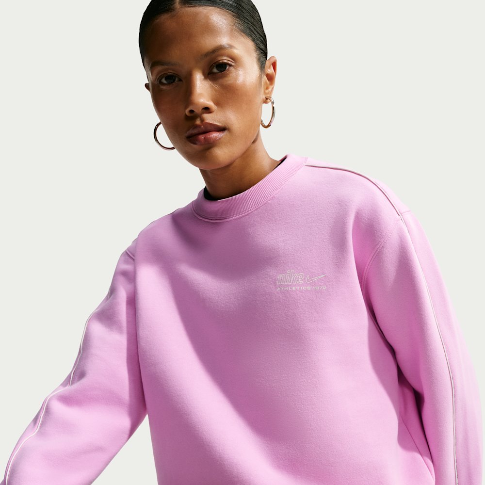 Nike Studio Fleece Medium Weight "Graphic Pack" Women's "Nike Athletic Department" Crew