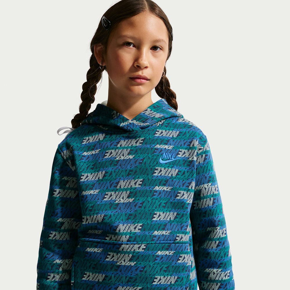 Nike Sportswear Club Fleece Big Kids' Pullover Hoodie