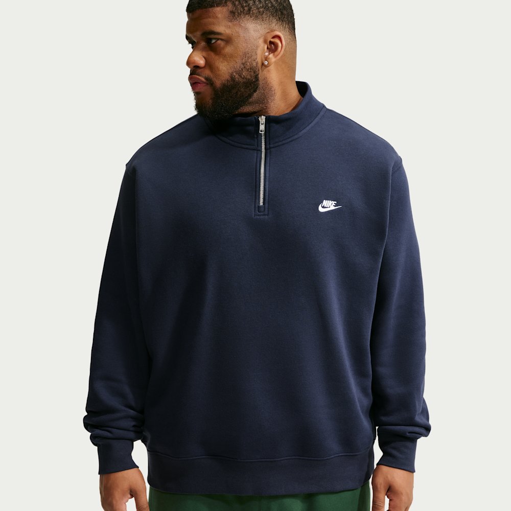 Nike Sportswear Club Men's 1/2-Zip Fleece Top