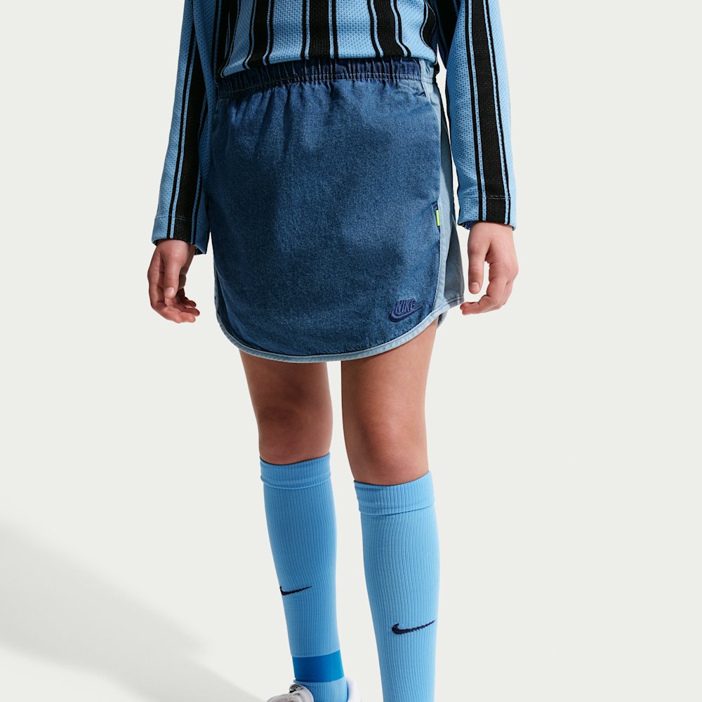 Nike Sportswear Collection Big Kids' (Girls') Denim Skirt