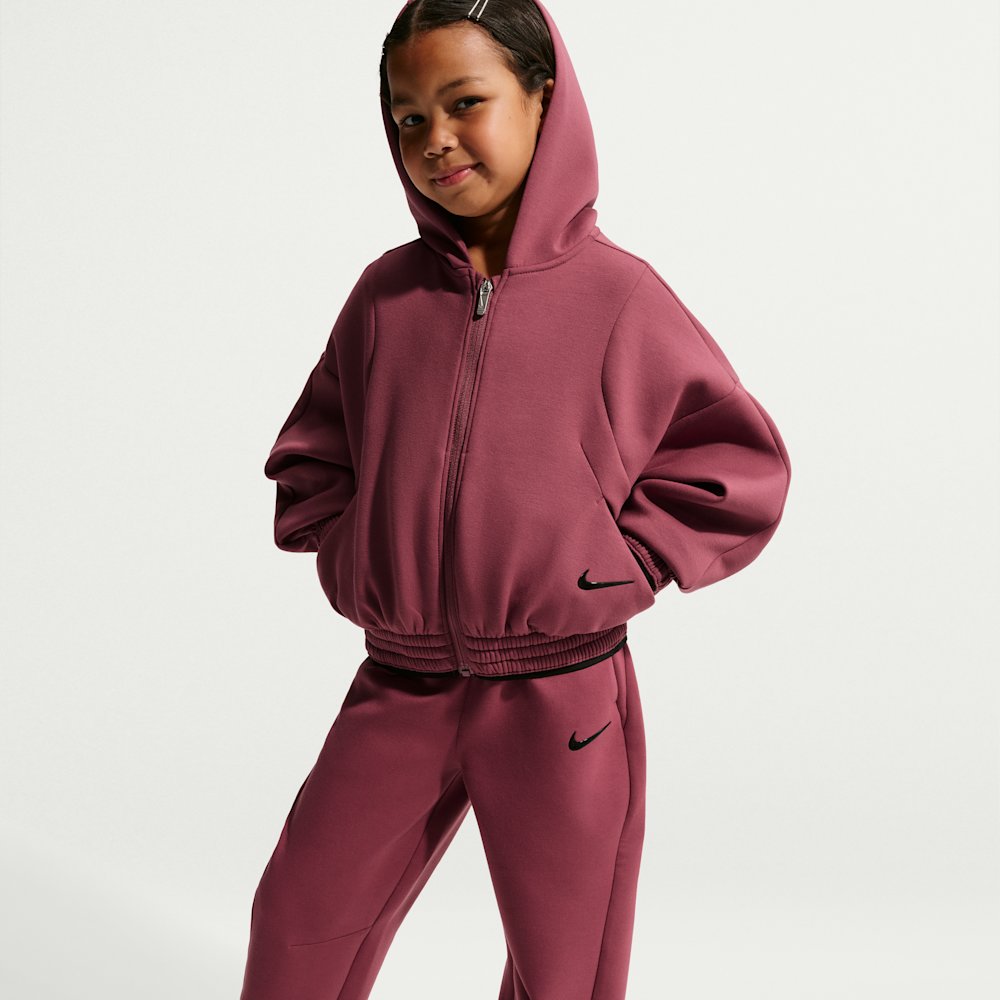 Nike Little Kids' Luxe Perform 2-Piece Full-Zip Hoodie Set