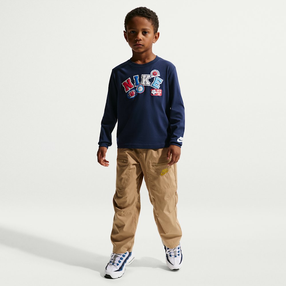 Nike Little Kids' Graphic Long-Sleeve T-Shirt
