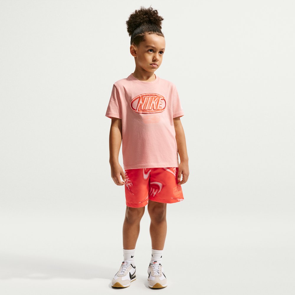 Nike Sportswear Club Little Kids' 2-Piece Floatie T-Shirt and Shorts Set