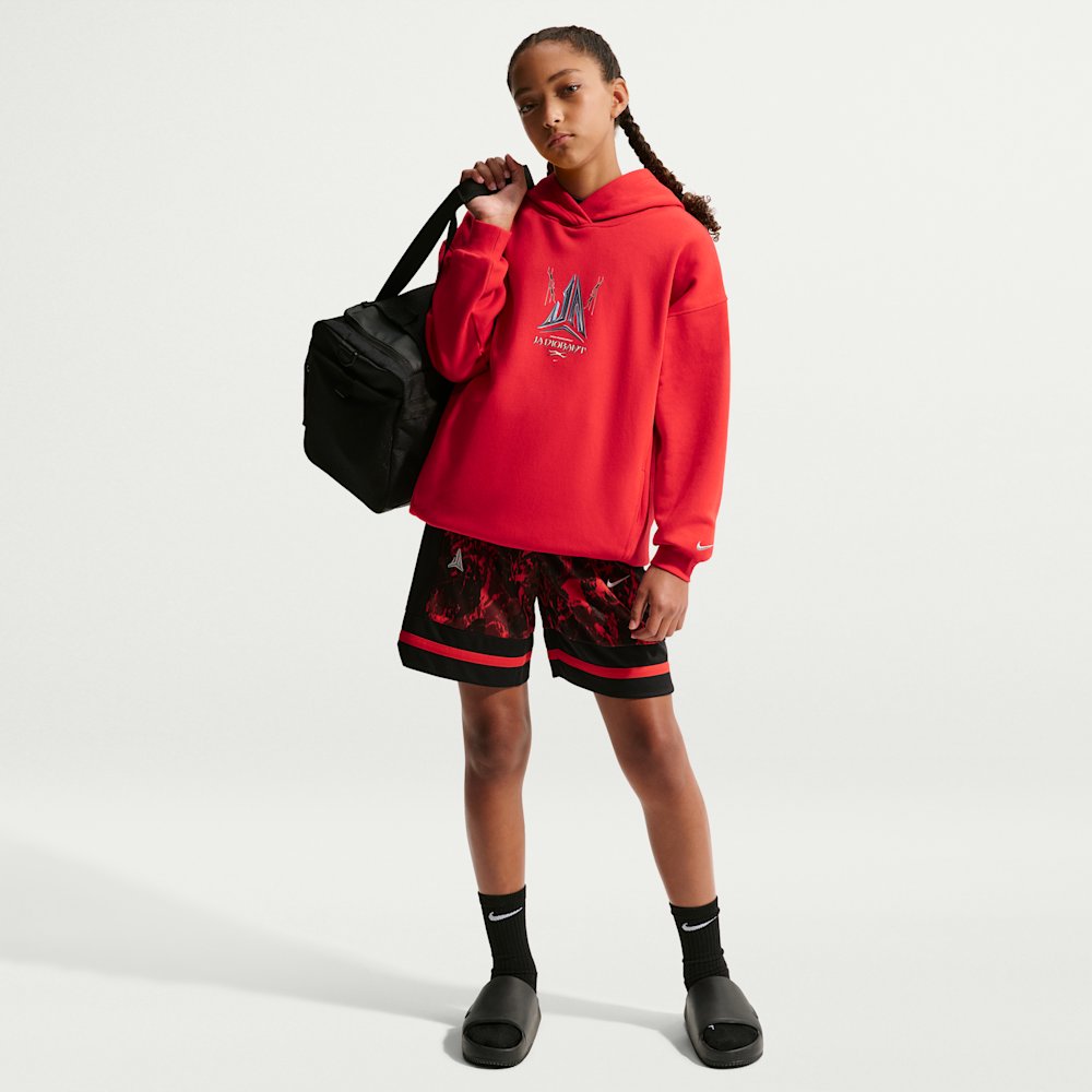 Nike Ja Big Kids' Club Fleece Oversized Hoodie